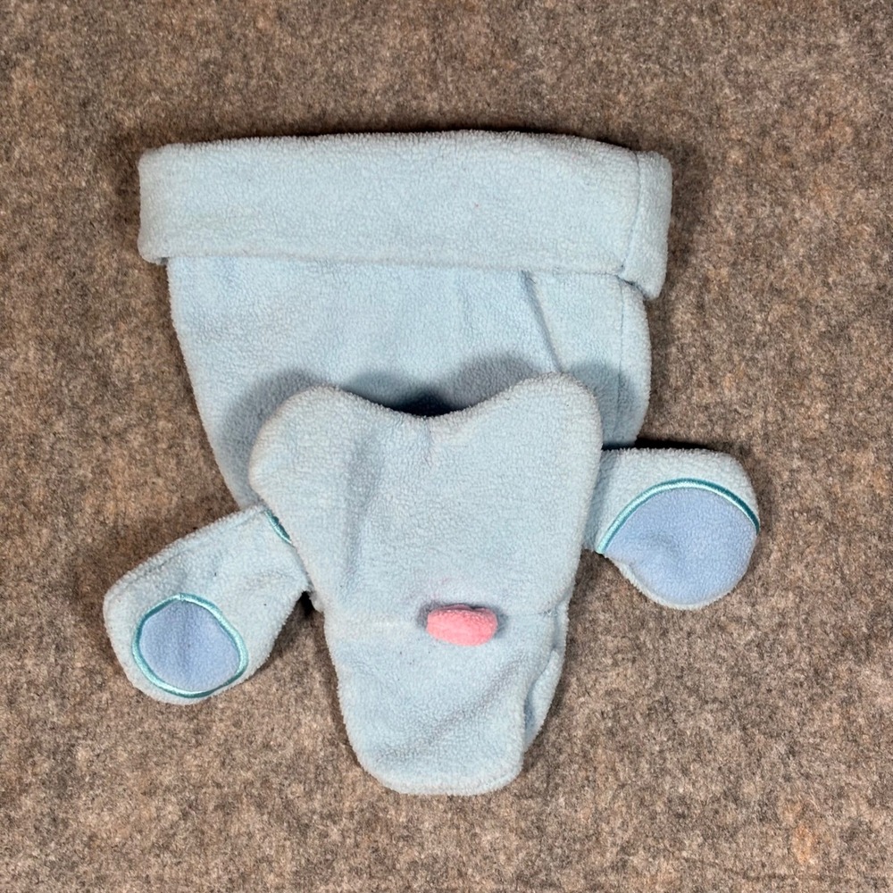 Nick Jr Blues Clues Fleece Beanie Hat Kids Blue Excellent‎ Floppy Ears Vintage - Picture 4 of 9